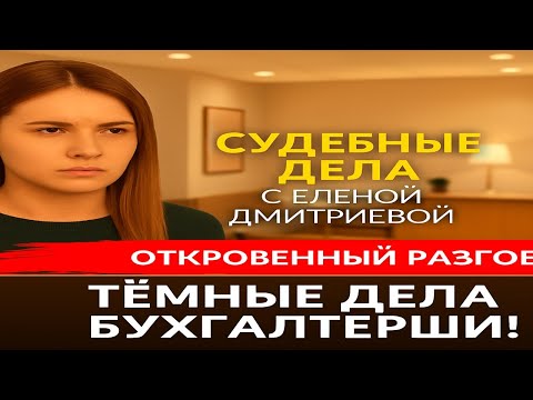 Видео: ТЁМНЫЕ ДЕЛА БУХГАЛТЕРШИ/ "Судебные дела с Еленой  Дмитриевой" "Откровенный Разговор"