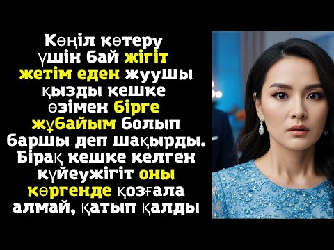 Видео: Көңіл көтеру үшін бай жігіт жетім еден жуушы қызды кешке өзімен бірге жұбайым болып баршы деп