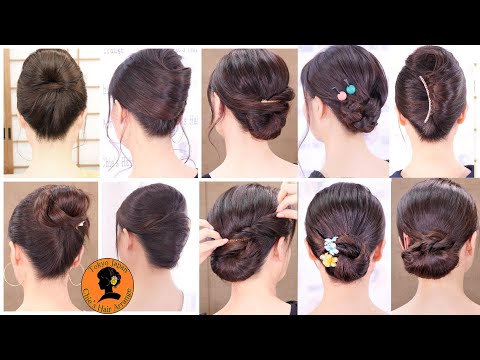 Видео: Новая прическа BUN на свадьбу и вечеринку || Прическа UPDO