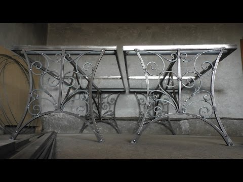 Видео: столы для улицы