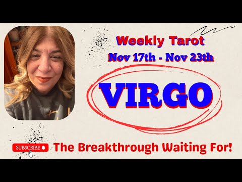 Видео: ДЕВА — Прорыв уже ждёт! Большие благословения откроются! 17–23 ноября — еженедельное Таро