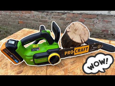 Видео: Тест пили Procraft PKA42Li 🔋 Дуб просто летить у тирсу!