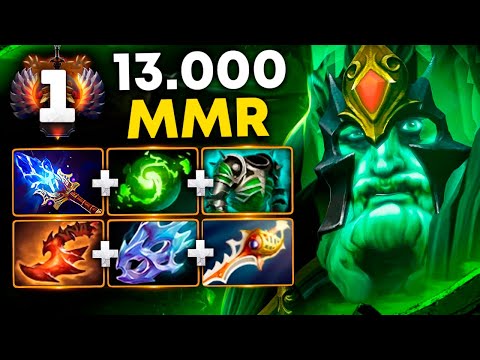 Видео: ПЕРВЫЙ в МИРЕ 13.000 ММР ИГРОК! 😈