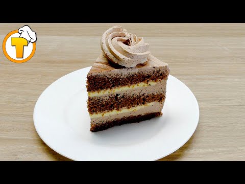 Видео: Шоколадно-апельсиновый торт.  Идеальное сочетание вкусов.