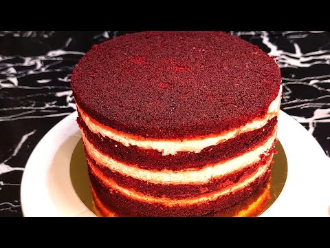 Видео: Торт КРАСНЫЙ БАРХАТ!! ЛУЧШИЙ РЕЦЕПТ! * RED VELVET CAKE!! THE BEST RECIPE!