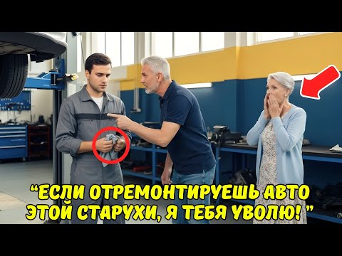 Видео: Его УВОЛИЛИ за то, что он бесплатно починил машину СТАРУШКИ… а потом он узнал, КЕМ она была