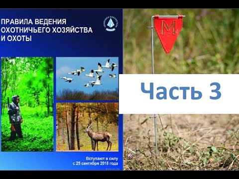Видео: Белорусские Правила охоты 2018 - минное поле...