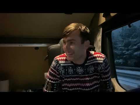 Видео: БЕЗ ОПЫТА ПО ГОЛОЛЕДУ НА НОВОМ МЕРСЕДЕС АКТРОС 630 л.с. С Прицепом.Максимальной комплектации. Тандем