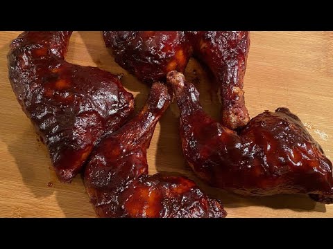 Видео: Копченые куриные ножки на гриле @PitBossGrills Austin XL