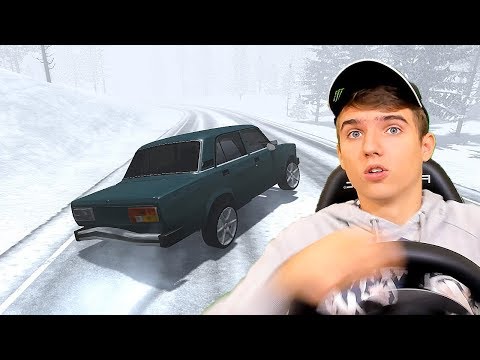 Видео: ЗИМНИЙ ДРИФТ НА СТОКЕ ВАЗ ! - BEAMNG DRIVE