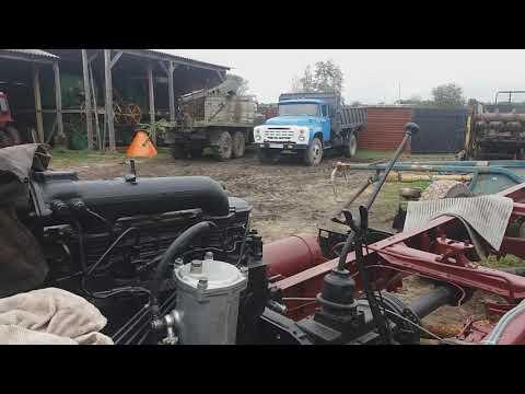 Видео: Установка двигуна д245 на зіл 130. Початкова стадія