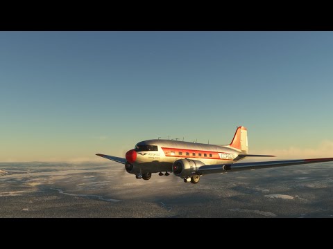 Видео: Авиасимулятор MFS2020  ДС- 3 Дуглас   Богучаны - Тасеево