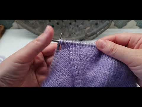 Видео: Красивый реглан сверху без дырочек