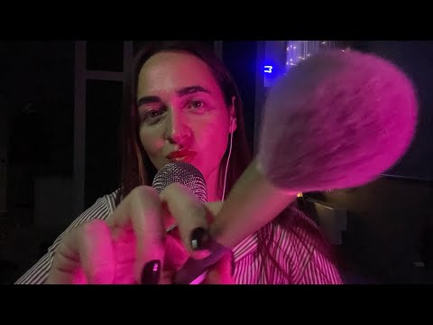 Видео: АСМР Шепот Звуки рта Кисточка | ASMR Whispering Mouth Sounds Brush