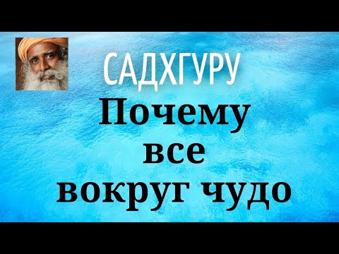 Видео: Садхгуру - Почему все вокруг чудо