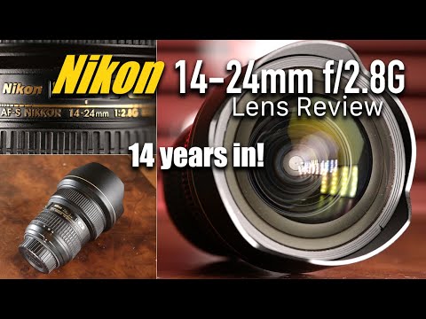 Видео: Обзор объектива Nikon 14-24mm f/2.8 G в 2021 году | Примеры изображений | Видеоклипы Полный обзор...