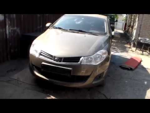 Видео: Покраска бампера и крыла. ЗАЗ Форза.ZAZ Forza