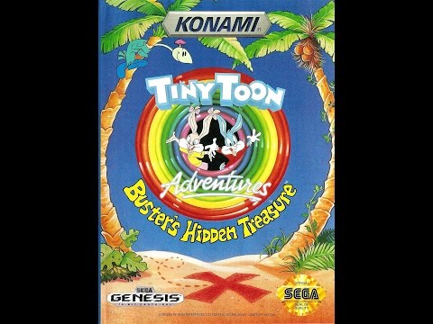 Видео: Tiny Toon Adventures: Buster's Hidden Treasure Прохождение (Sega Rus)