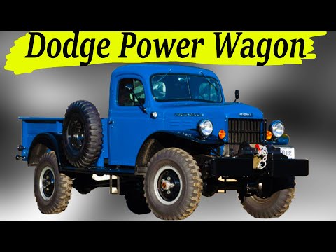 Видео: Как Dodge Power Wagon сыграл важную роль в развитии Америки Он мог полноценно  стать заменой трактор