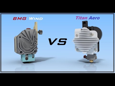 Видео: Директы  Wind vs Titan Aero, 3Д Печать
