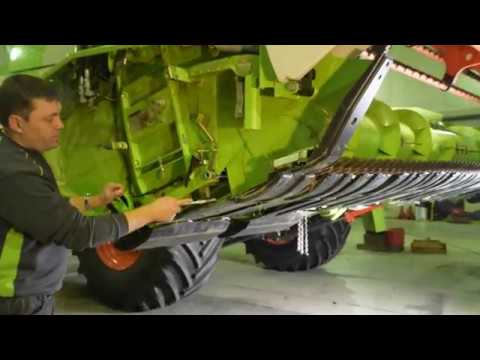 Видео: КАК НАСТРОИТЬ СОЕВУЮ ЖАТКУ CLAAS MAXFLEX