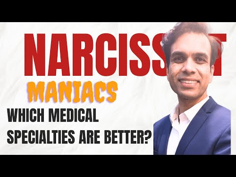 Видео: Нарциссам и маньякам следует выбрать следующие медицинские специализации