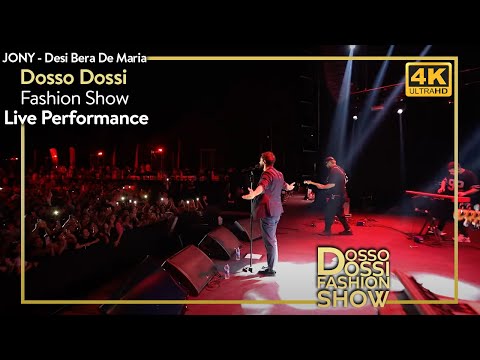Видео: JONY  “вез тебя я не я” / Dosso Dossi Fashion Show Live Performance