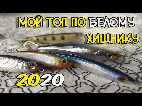 Видео: Топ безлопостных воблеров на белого хищника (топвотеры, стики)