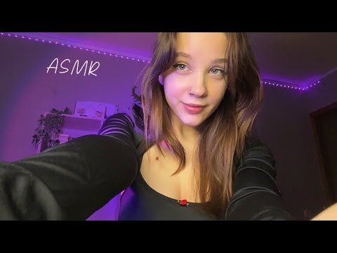 Видео: ASMR Потрогаю твоё лицо и напою чаем перед сном  (Близкий шепот, массаж)