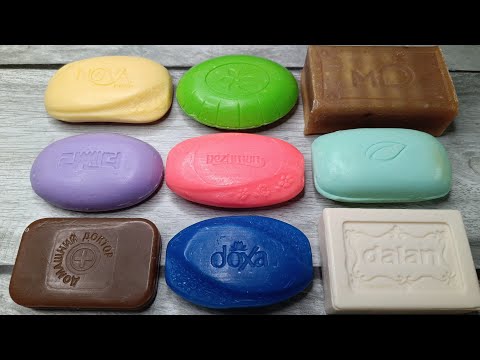 Видео: Soap Cutting🧼ASMR🔪Резка сухого мыла 95