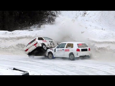 Видео: Трековые автогонки 2024. 3 этап чемпионата Беларуси (Дивизион-2000). РСТЦ ДОСААФ, 10.02.2024