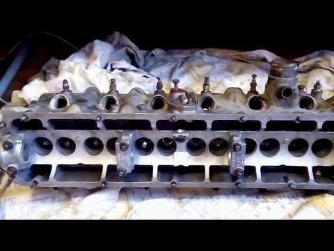 Видео: ремонт головки блока. дизель D24 часть 1