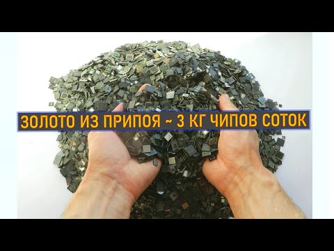 Видео: ЗОЛОТО ИЗ ПРИПОЯ ~ 3 КГ ЧИПОВ!