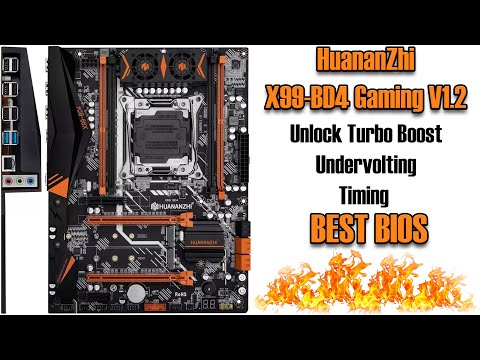 Видео: Huananzhi X99-BD4 Gaming - ХИТ продаж 2021. Идеальная плата и стоит не дорого! Обзор, лучший BIOS