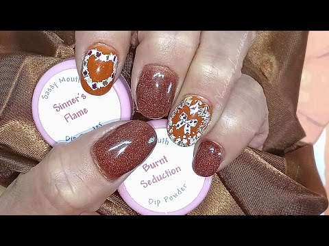 Видео: Осенний маникюр "Dip Powder" Trail & Era