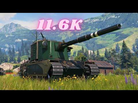 Видео: FV4005 Stage II 11.6K урона и FV4005 Stage II 12.3K урона Мир танков #wot