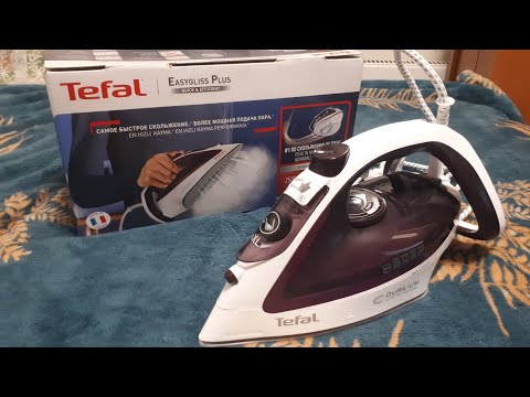 Видео: Утюг Tefal Easygliss Plus FV5716E0