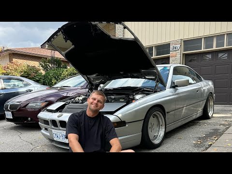 Видео: Японка BMW 850i E31