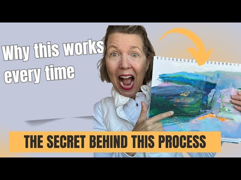 Видео: Как рисовать абстрактные пейзажи, которые не похожи на все остальные