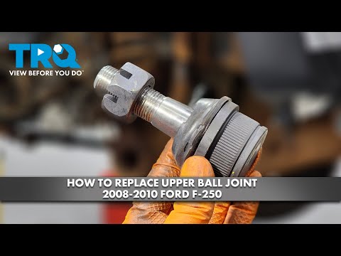 Видео: Как заменить верхний шаровой шарнир Ford F-250 2008-2010 годов