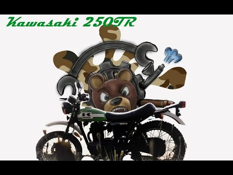 Видео: Бешеный Скрэмблер по кличке "Зеленый"|Обзор Kawasaki 250TR