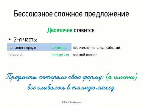 Видео: Бессоюзное сложное предложение (двоеточие) (9 класс, видеоурок-презентация)