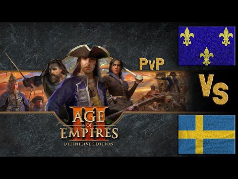 Видео: Переигран и разбит Age of Empires 3 DE Франция - Швеция