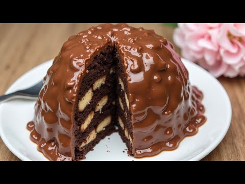 Видео: Самый быстрый домашний шоколадный десерт без выпечки! Нет муки или желатина!