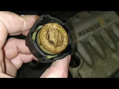 Видео: Замена прокладки термостата Renault Megane 2