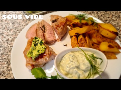 Видео: Мясо в вакууме и картошка Термомикс . Sous vide garen  Thermomix Rezepte