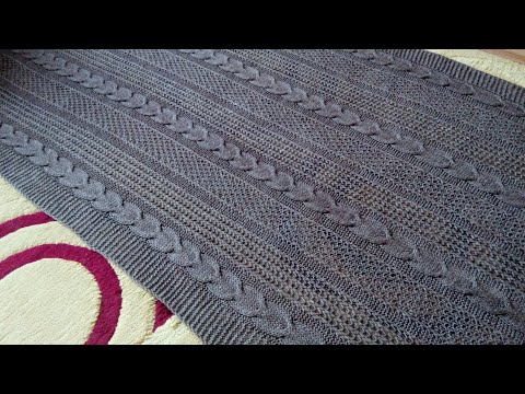 Видео: Плед Палантинович  готов! 😃