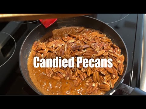 Видео: Засахаренные орехи пекан!! Простой способ приготовления на сковороде!