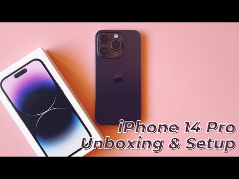 Видео: iPhone 14 Pro | Хайрцагнаас нь задалж, анхны тохиргоог нь хийлээ + Арьсан гэр (Leather Case)