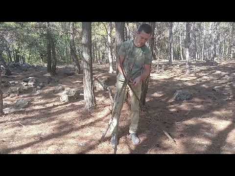 Видео: ЛЕСНОЙ ШТАТИВ ДЛЯ КАМЕРЫ И ФОНАРЯ